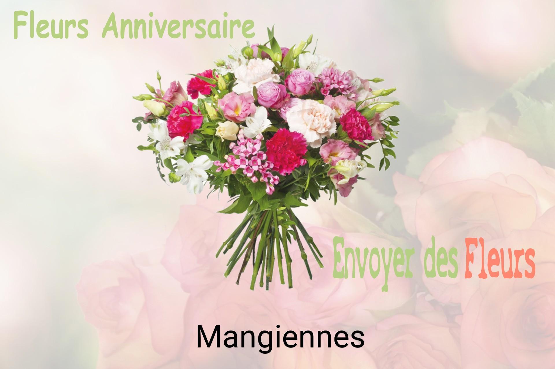 Bouquet de fleurs d’anniversaire livré à Mangiennes